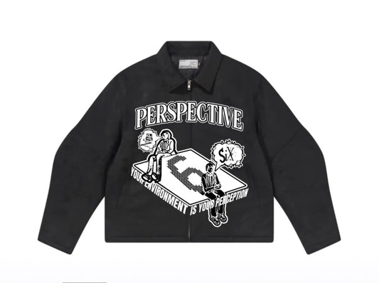 Perspective work jacket